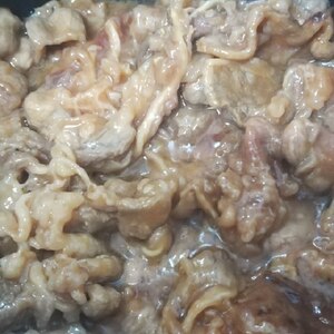 ご飯のお供に☆牛肉の甘辛炒め煮